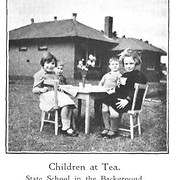 Children at tea [editor's note: Methodist Homes for Children]